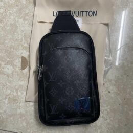 LV Shoulder Bag Black (No Box) 11703