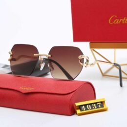 Y010 Cartier-4037-Tea / Brown