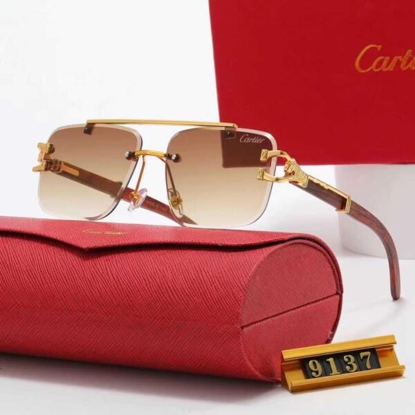 Cartier-9137-Gold Brown